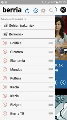 Berria android App screenshot 5